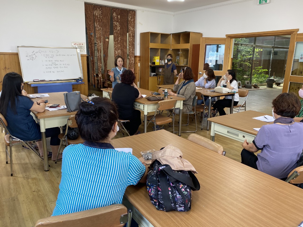 자연재료를 이용한 천연염색 기초반 교육(1회차)