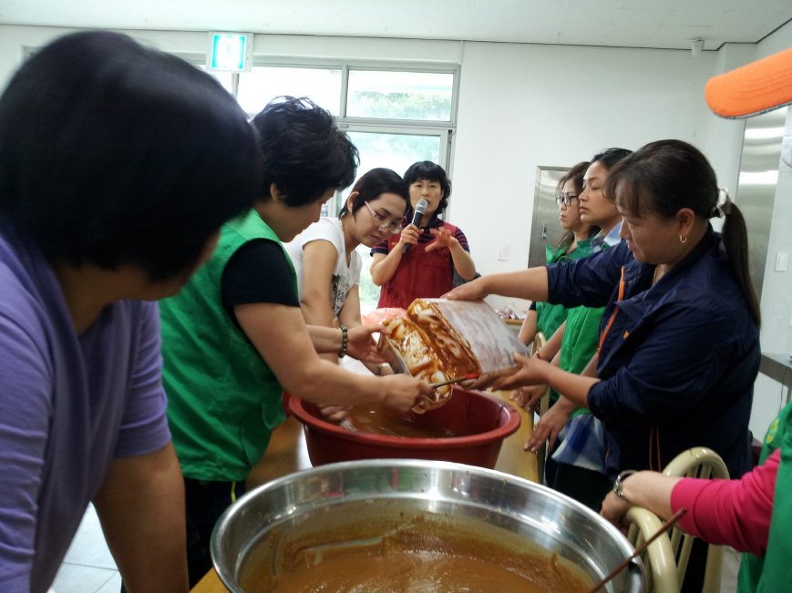 성산읍 부녀회 전통식문화 실천역량강화 교육