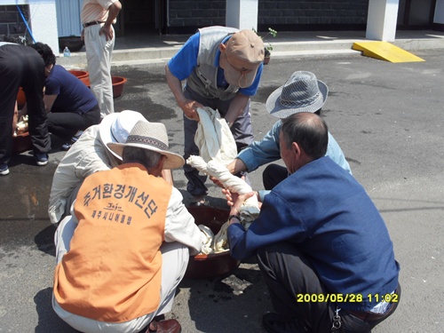장수마을 어른신 참여교육