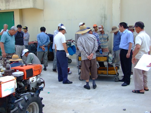 농업기계 순회수리