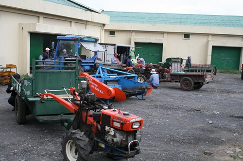 우도면 농업기계순회수리