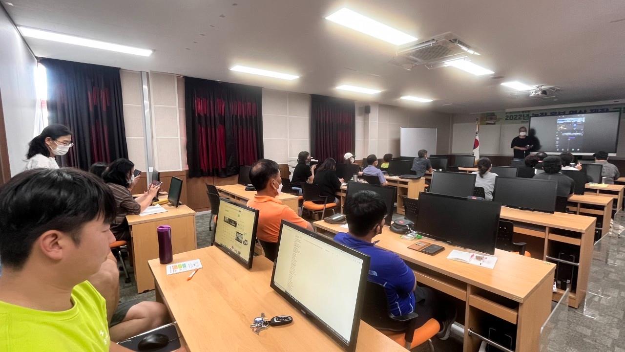 2022년 농장 홍보 영상 제작 교육