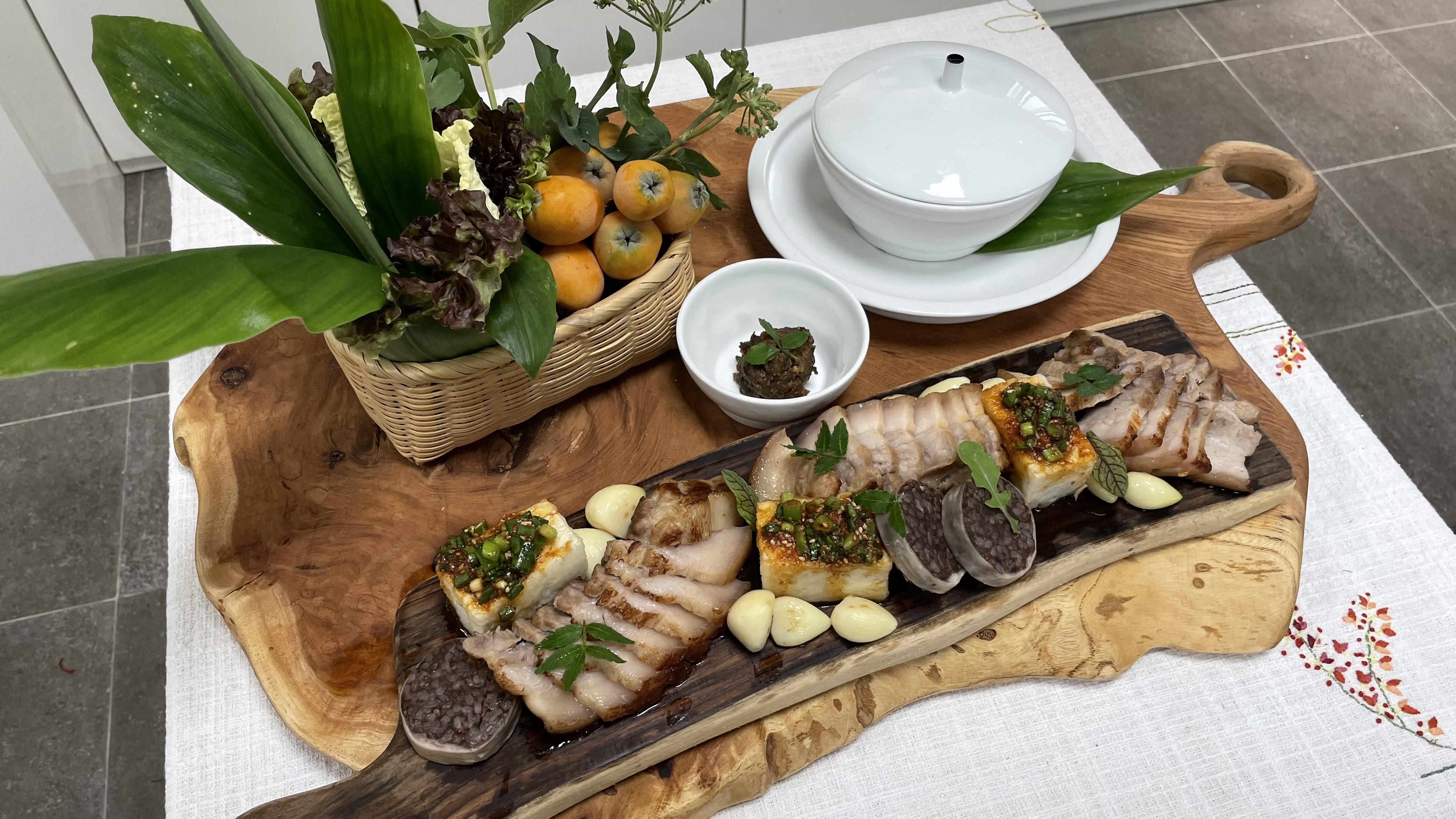 『제주 전통을 담은 우리집 밥상』 과정