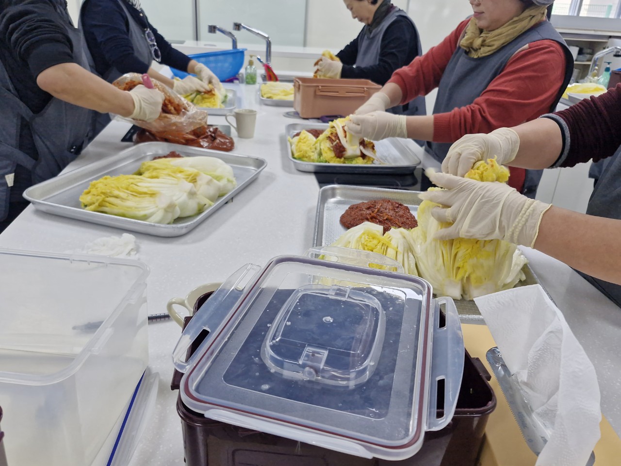 제주 농특산물 활용 김치 제조 실습 교육
