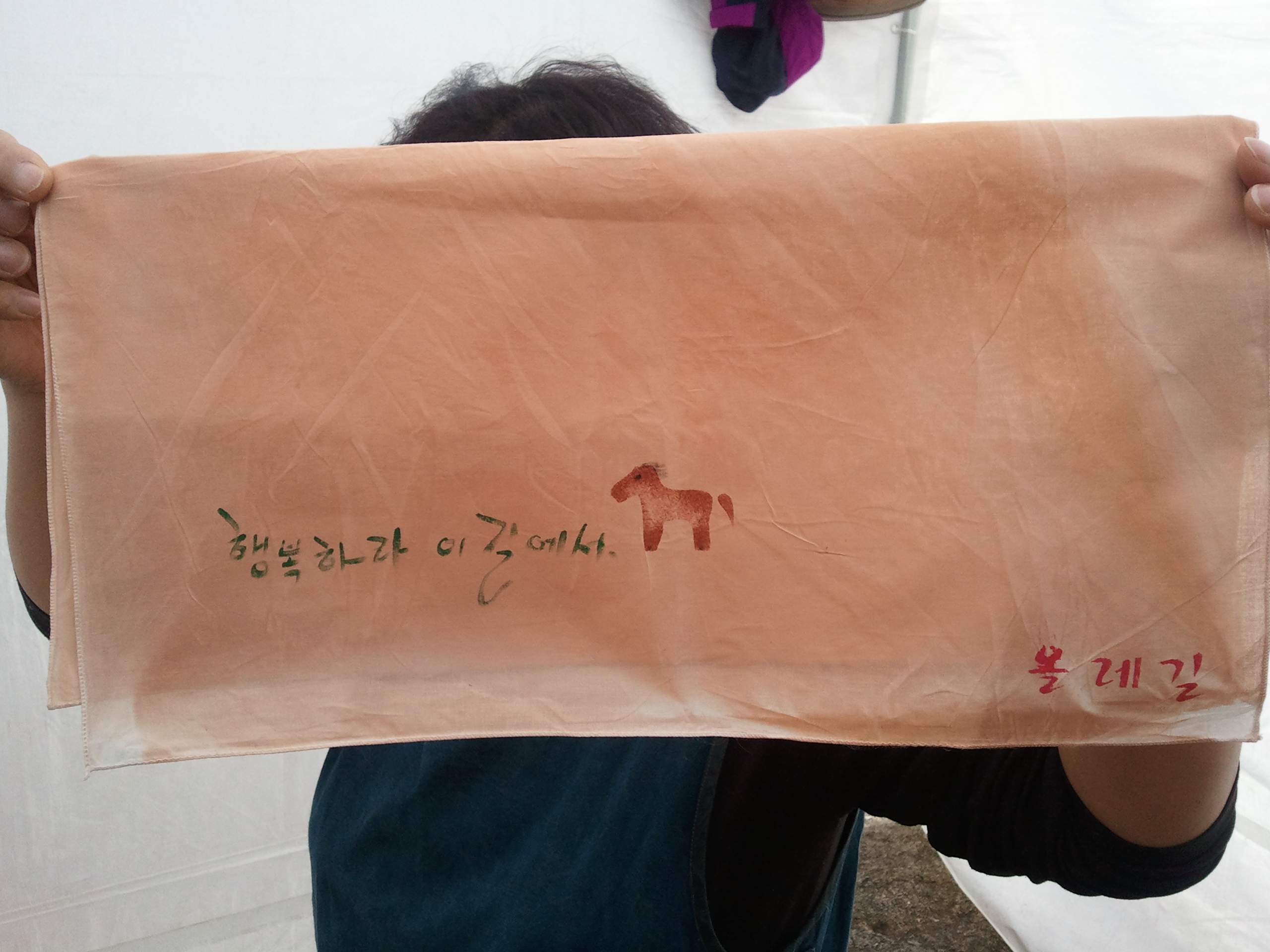 천연염색체험행사(2010.11.13)