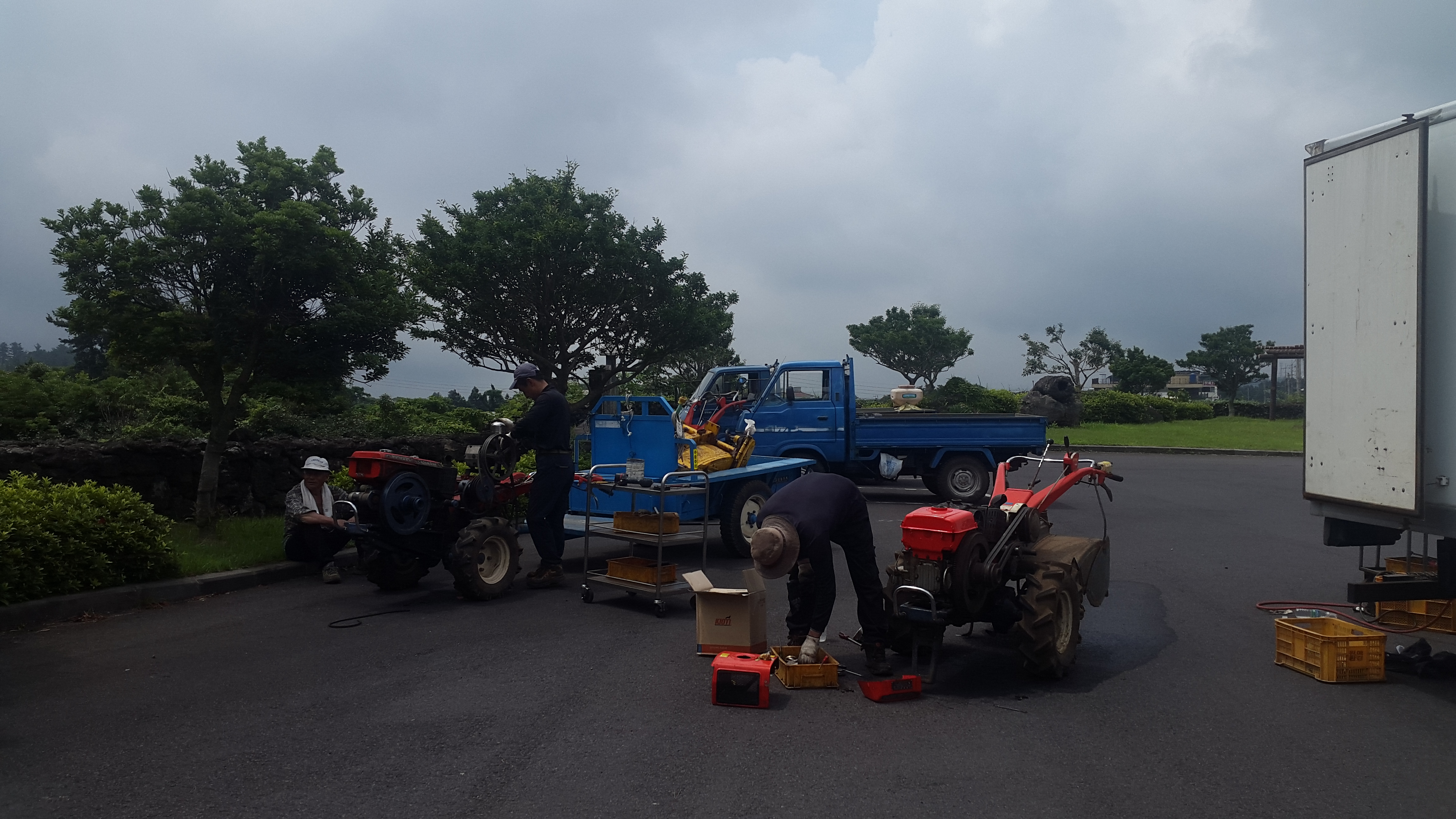 농기계 안전운행 및 순회수리 교육(동광리)