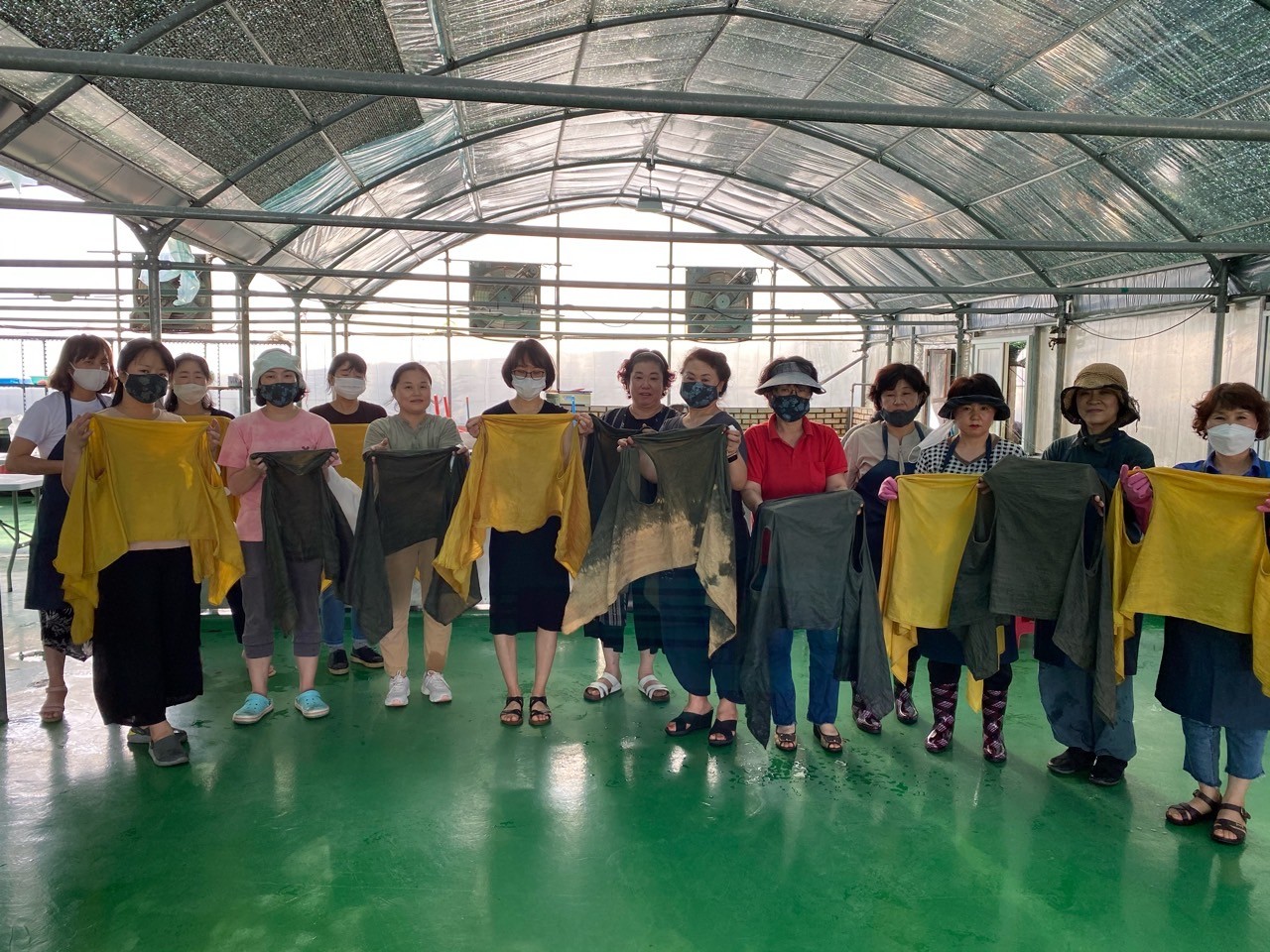 자연재료를 이용한 천연염색 기초교육(천연염색반)