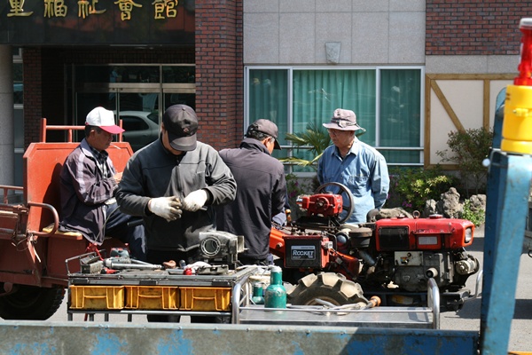 납읍리 농업기계순회수리