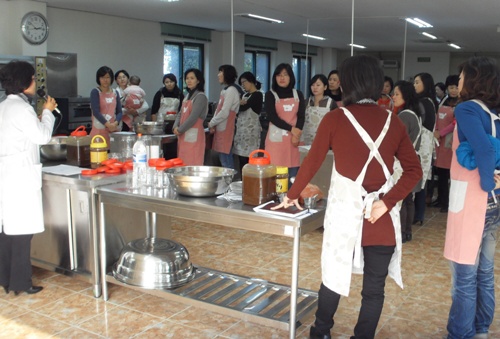 소비자 전통식문화 실천 가공교육