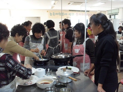 제주 음식연구회 교육