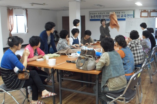 천연염색연구회 교육