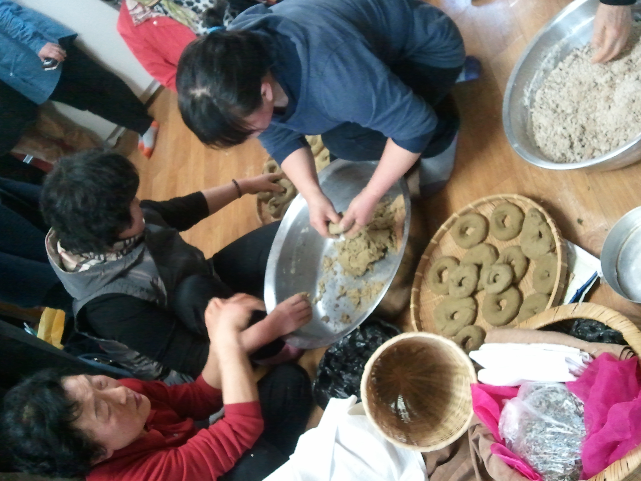 향토음식연구회의 오메기술 배우기