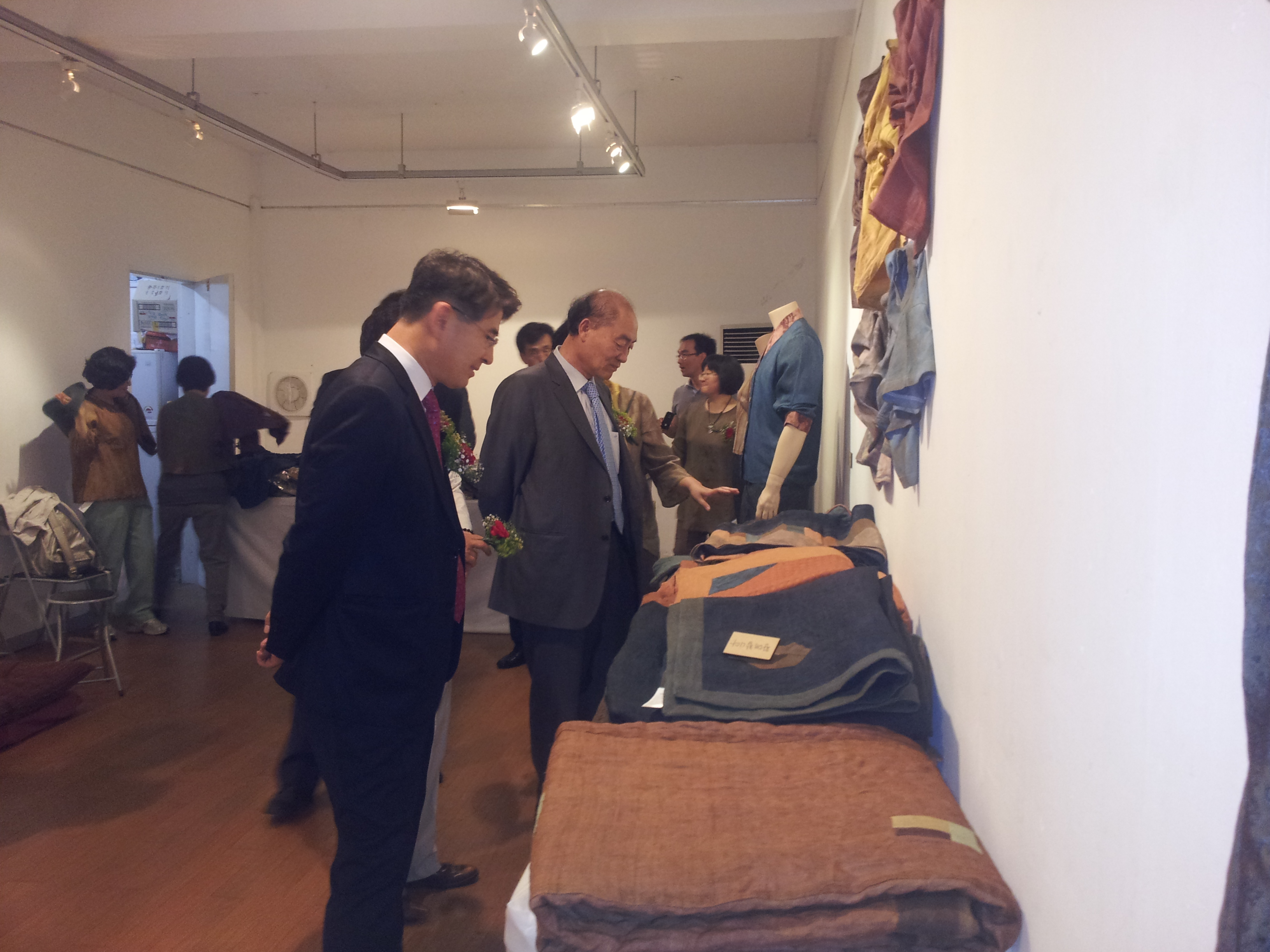 대도시 천연염색 전시 홍보관 운영 결과