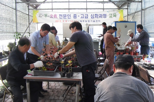 석·초·분재 전문인 양성과정 교육