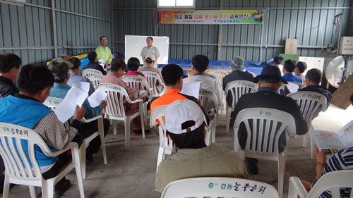 늘푸른감귤연구회 경쟁력 향상 교육
