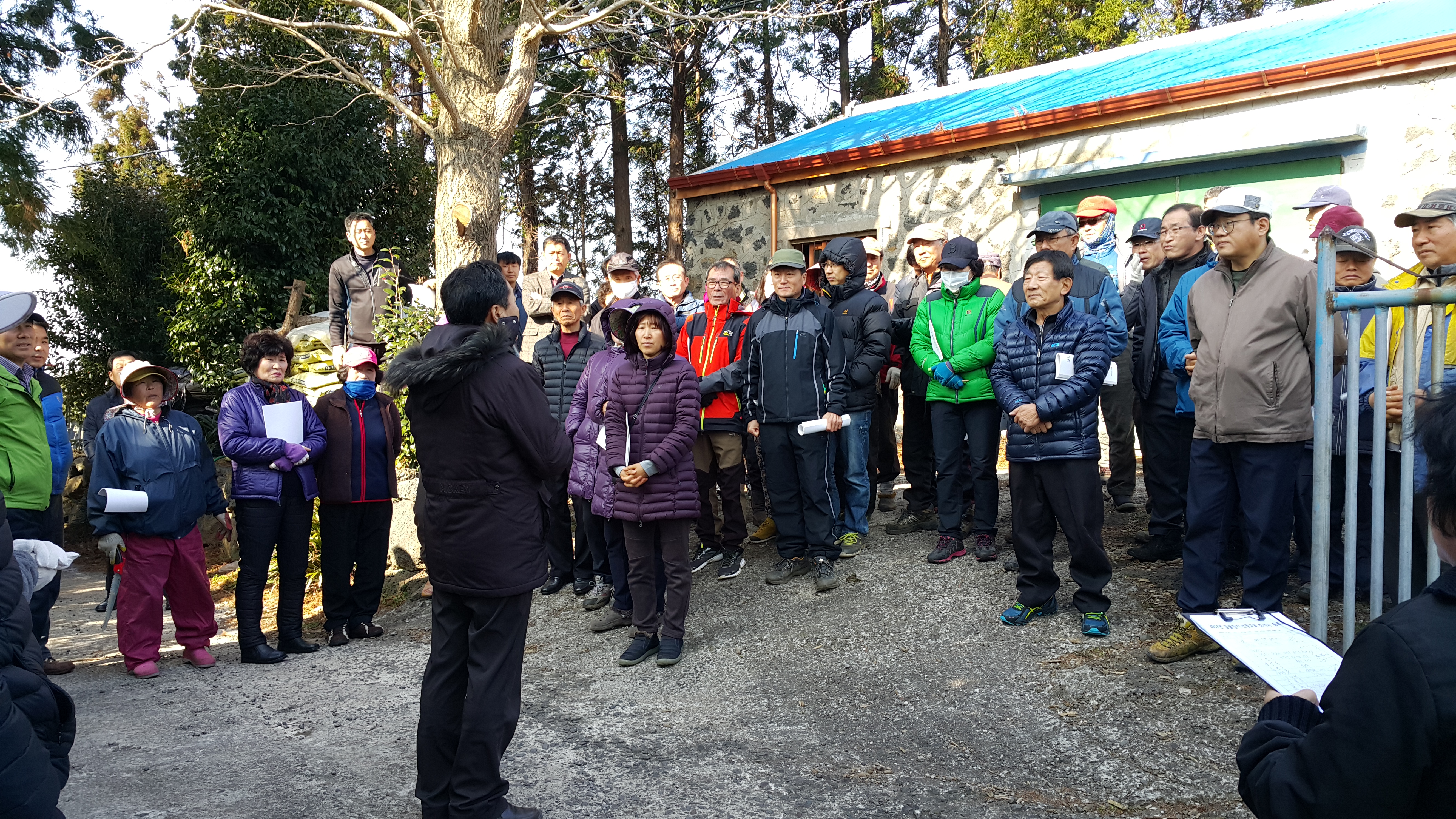 2017년 감귤 정지전정 교육