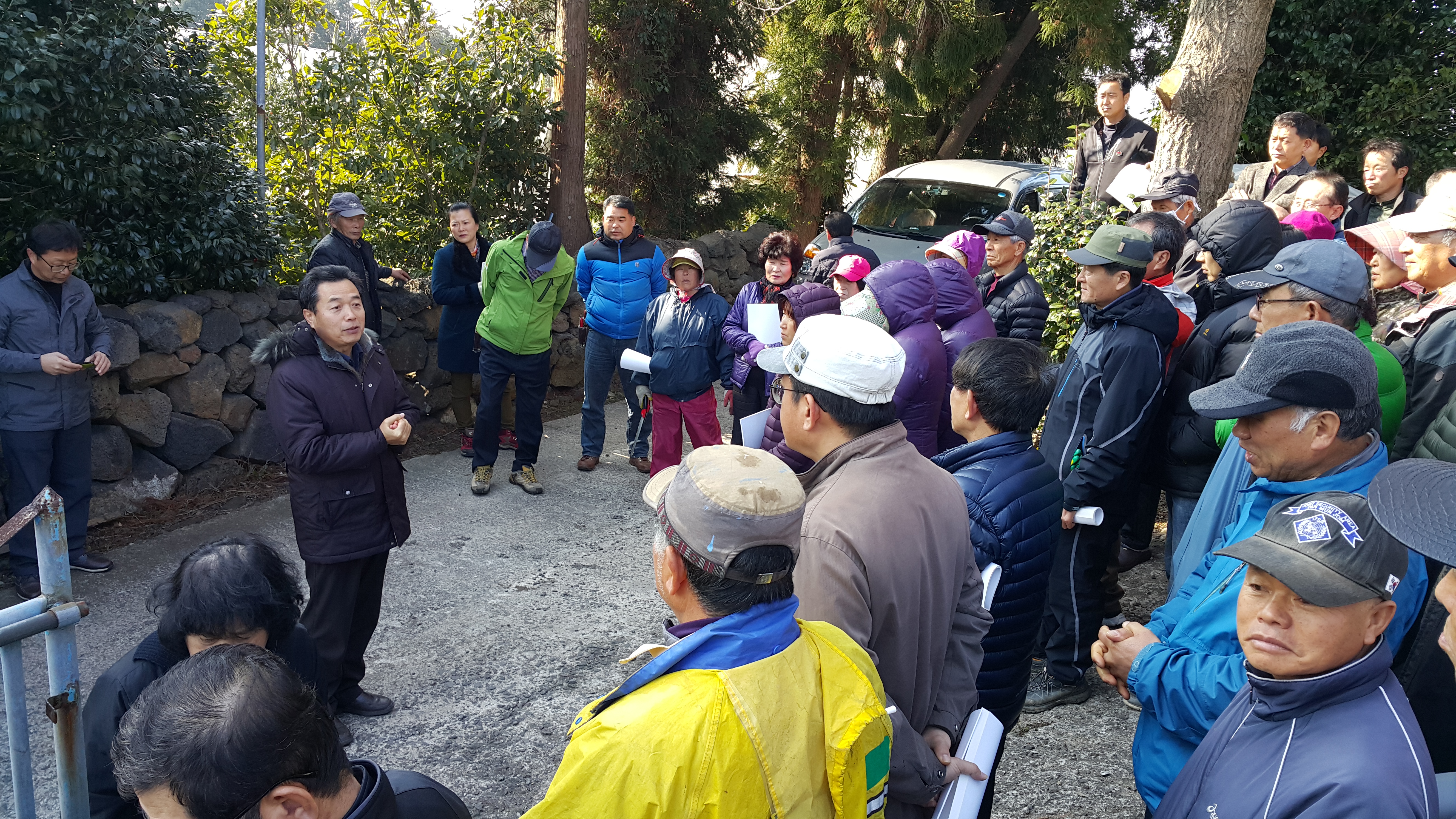 2017년 감귤 정지전정 교육