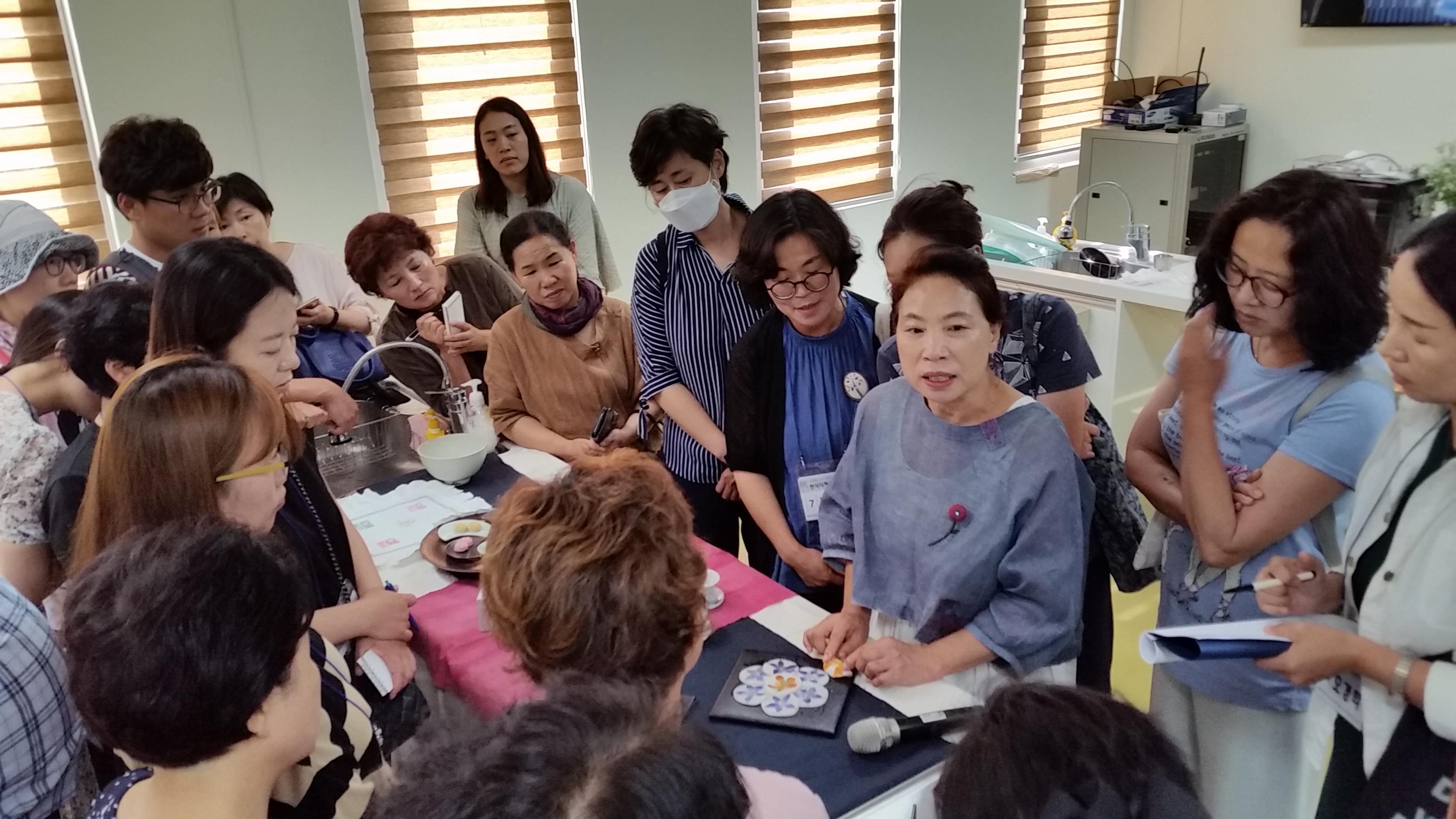 전통식문화 계승활동 지원 「한식디저트과정」교육(1~2회차)