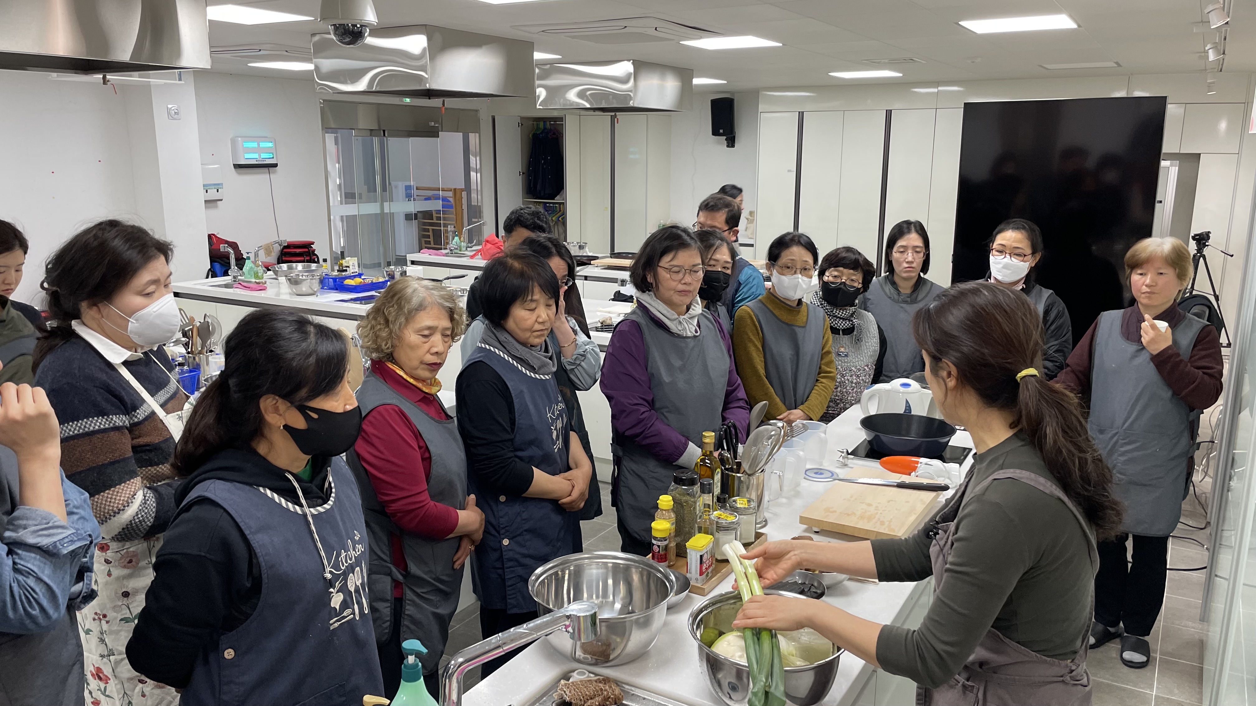 로컬푸드 활용 채식메뉴 개발 실습 교육
