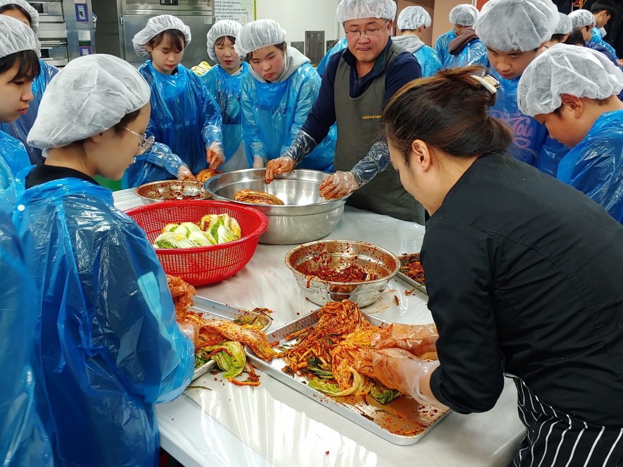 제철농산물 활용한 전통발효음식(김치)체험 행사