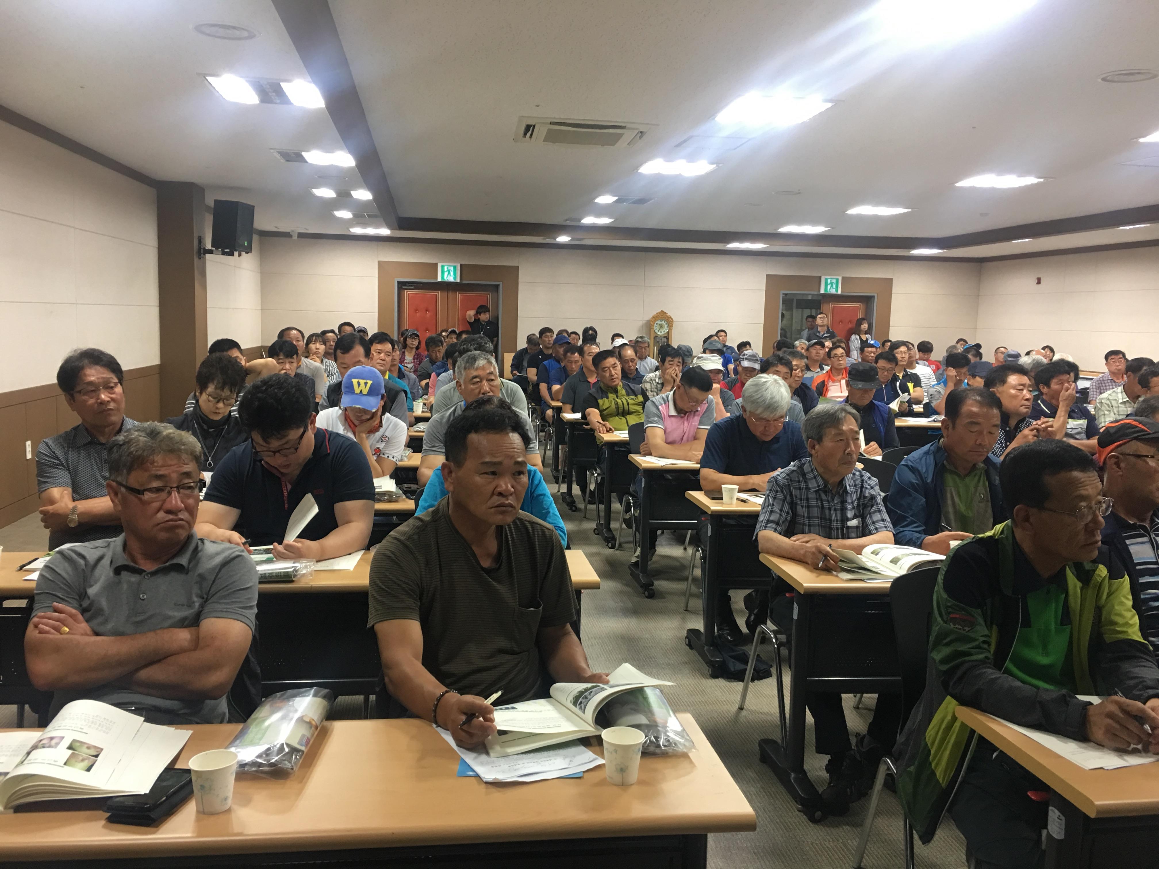 2018년 월동무 안정생산기술교육