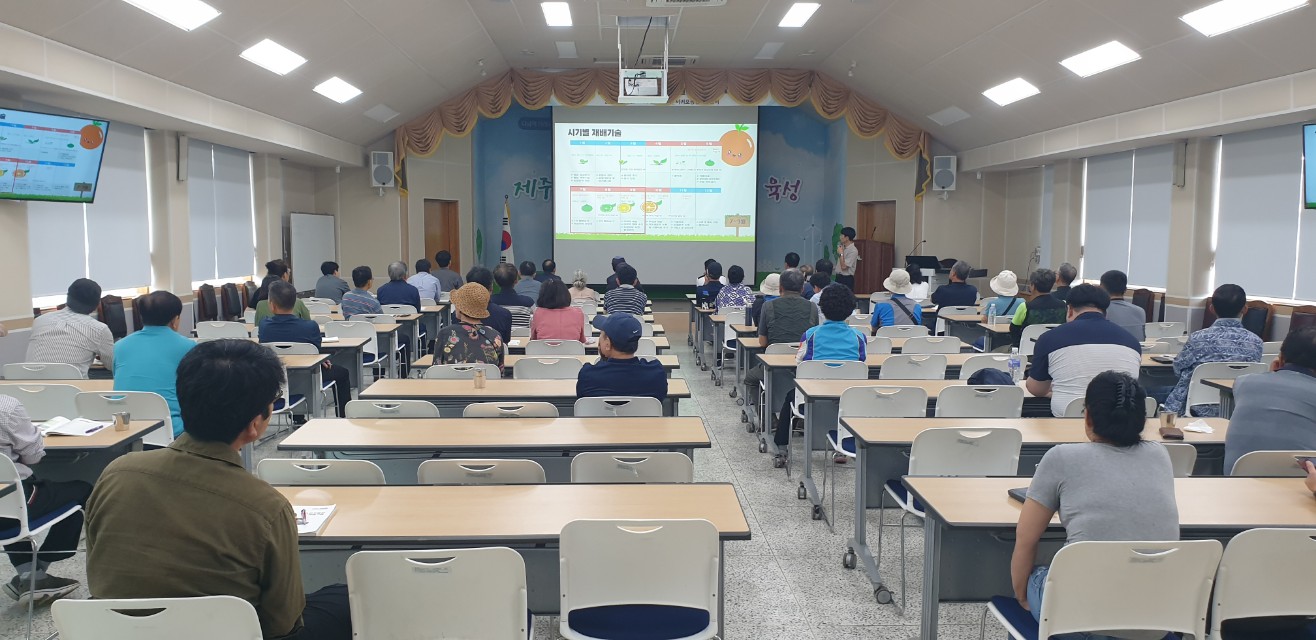2024년 감귤분야 핵심기술교육(노지감귤)