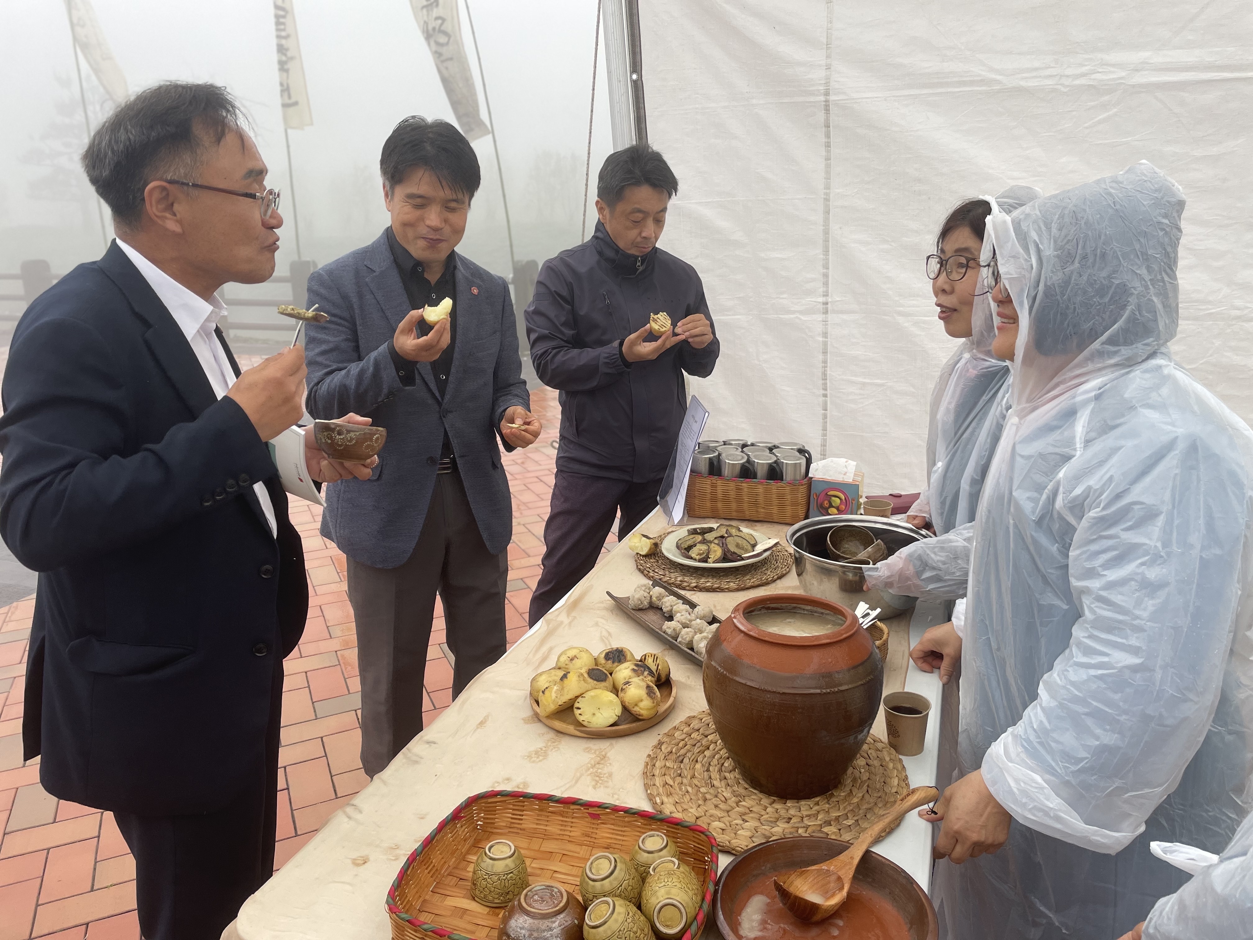 제주음식연구회 4.3피난음식 전시·시식 행사 운영