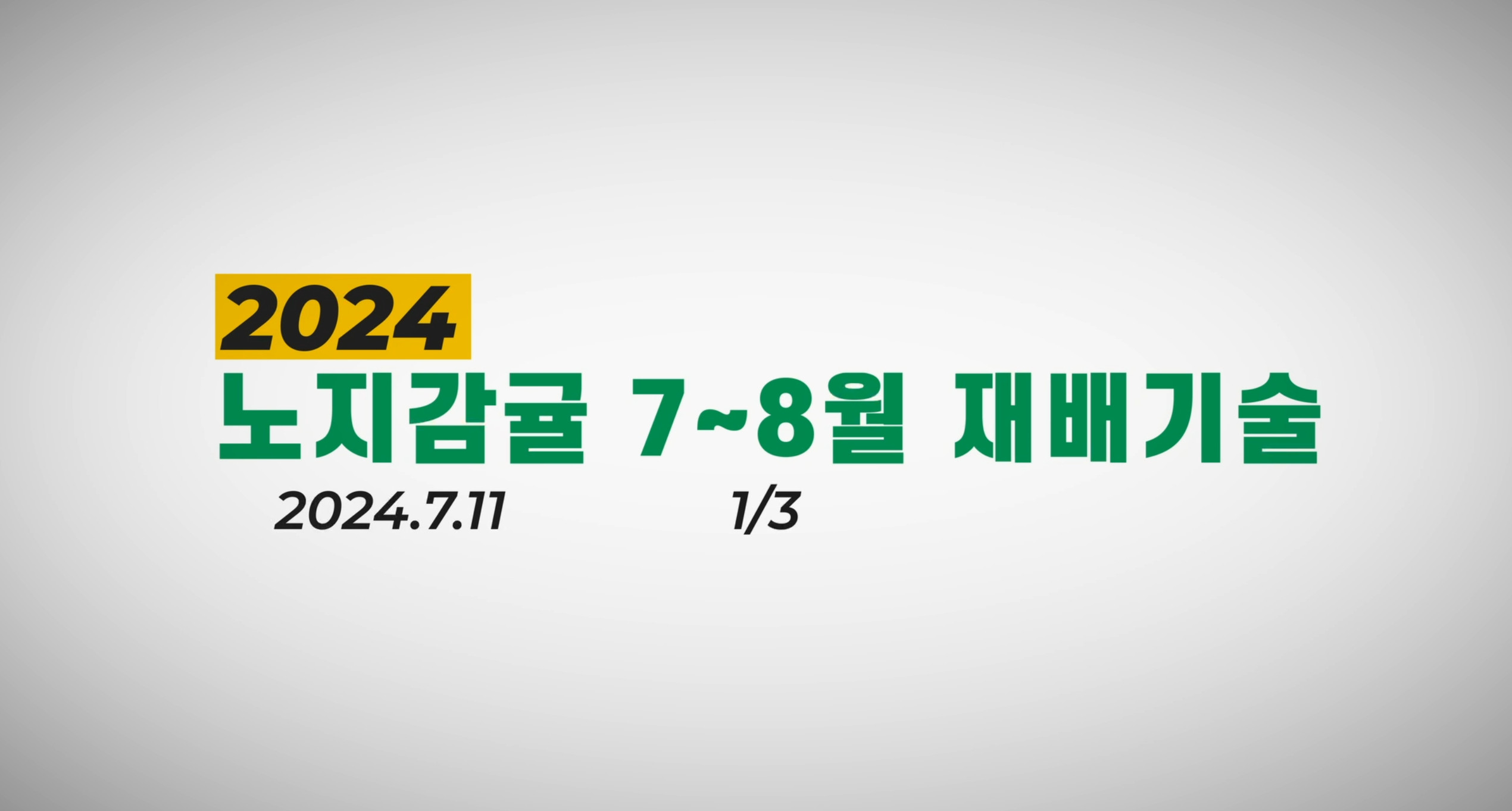 2024_노지감귤7-8월재배기술교육_1