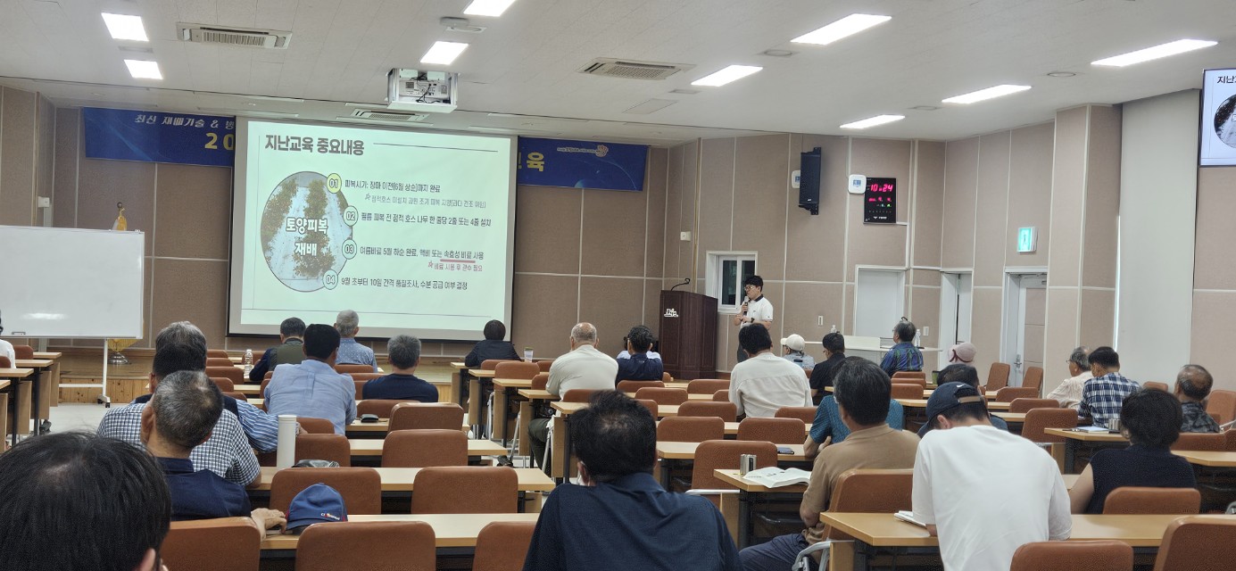 2025  노지감귤 A반 7~8월 재배기술 교육