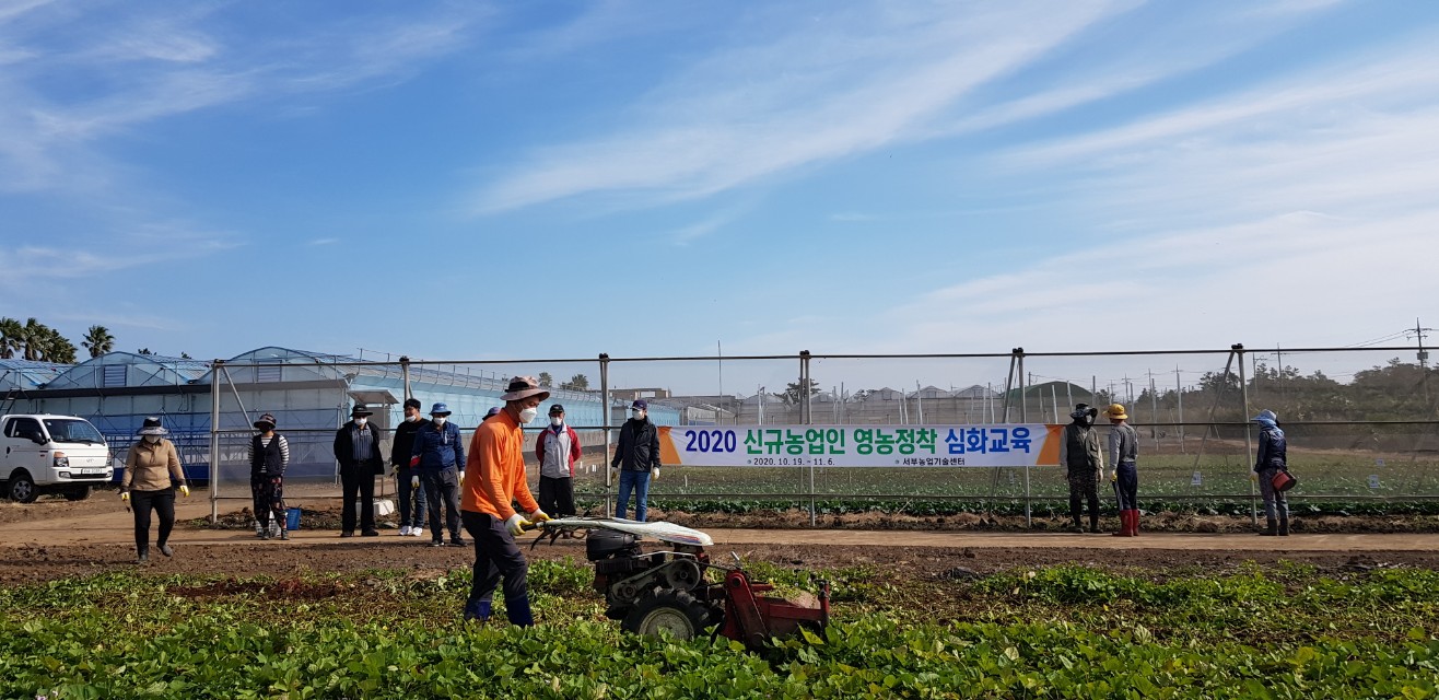 신규농업인 기초영농심화교육