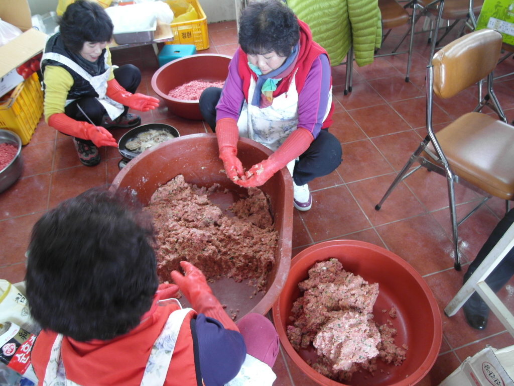 생활개선대정읍연합회 불우이웃 돕기 행사