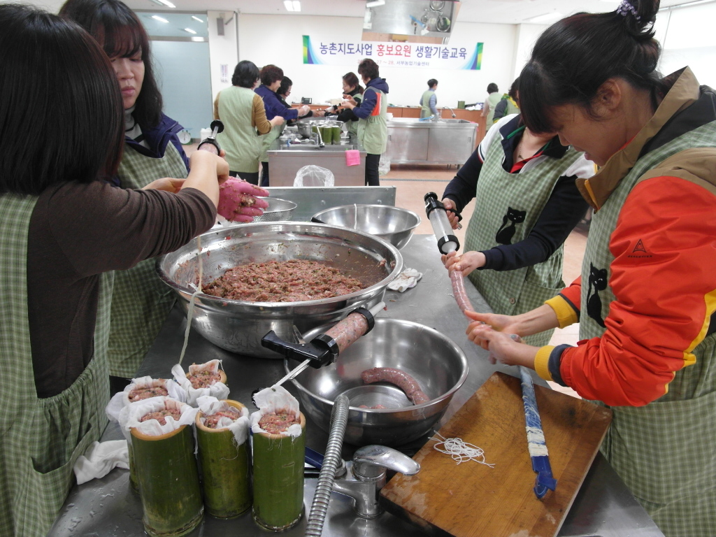 농촌지도사업 홍보요원 생활기술 교육 추진