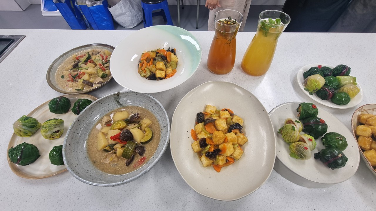 로컬푸드 활용 치유음식 실습과정