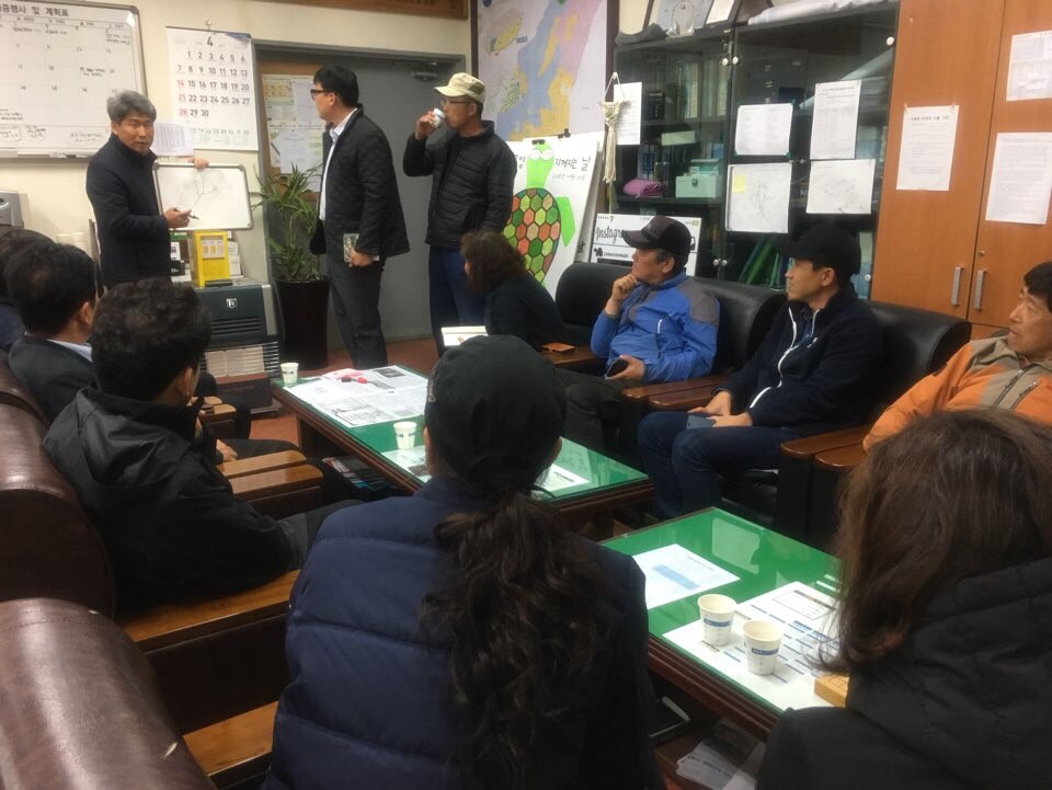 농업현장 마을별 소통의 날(상창리)