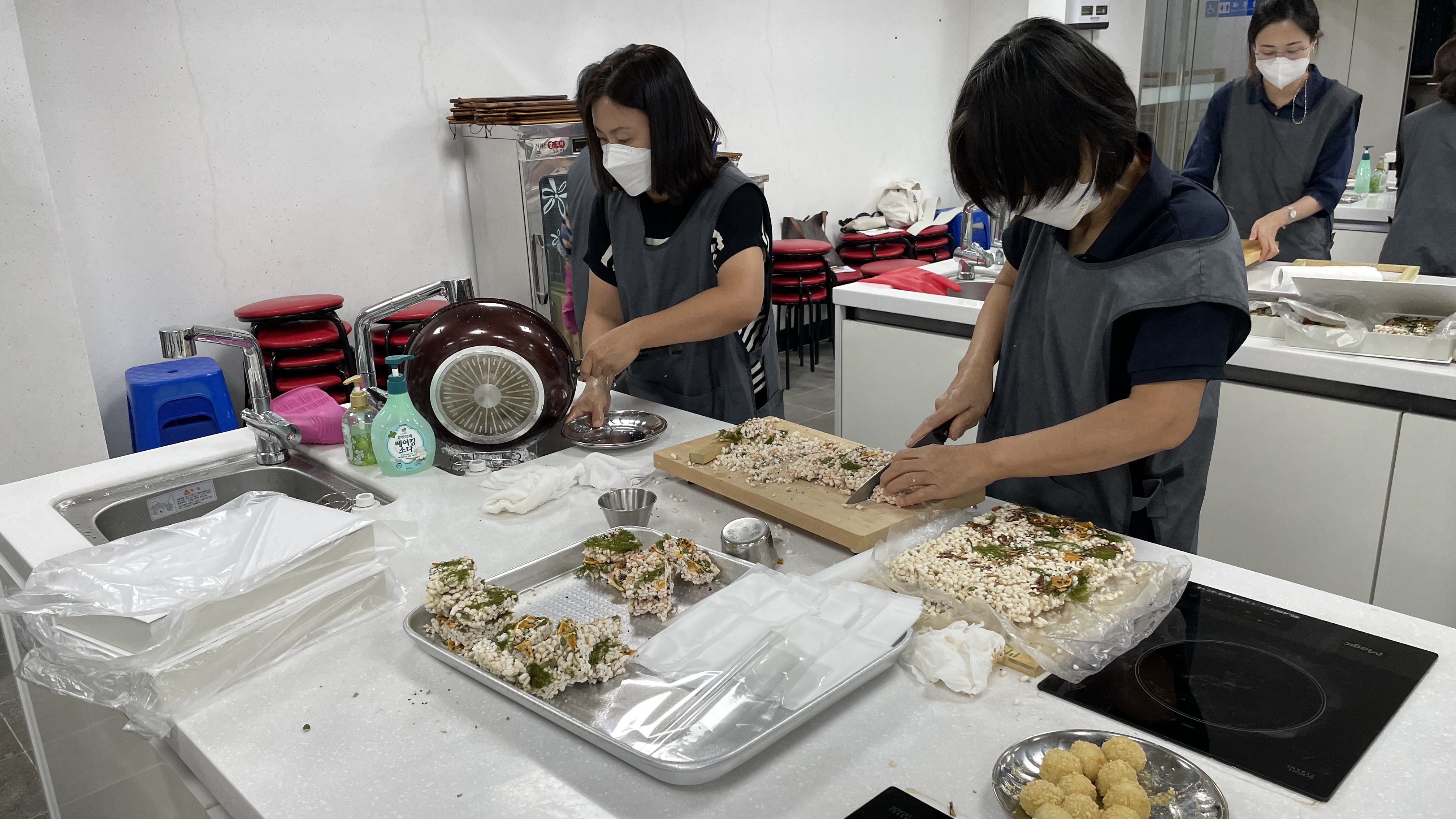 추석맞이 우리 쌀 활용 전통다과 실습 교육