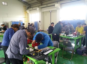 2019년 하반기 농기계 경정비 교육