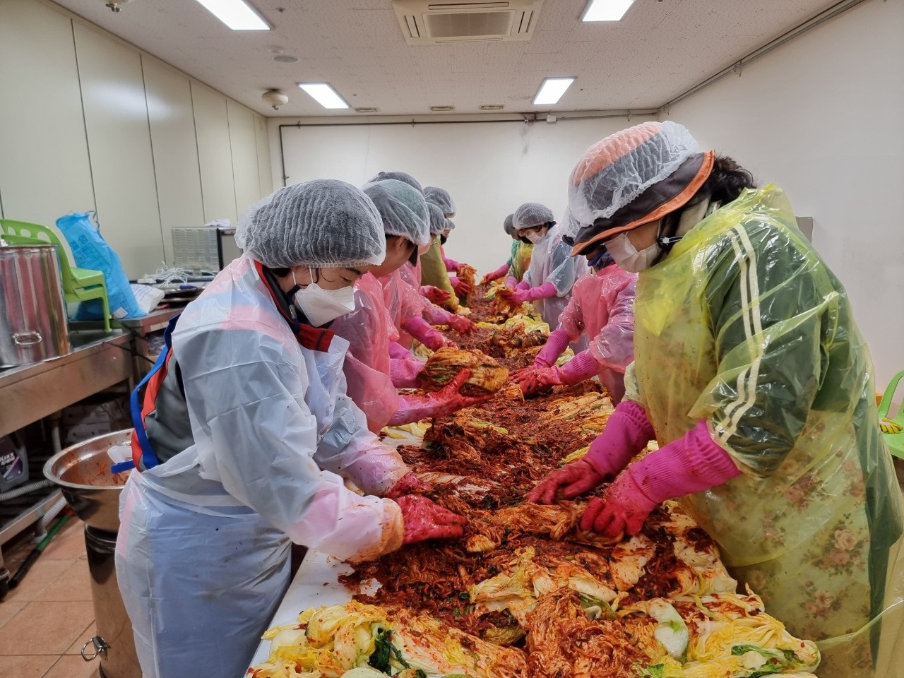 불우이웃돕기 김장김치 나눔행사