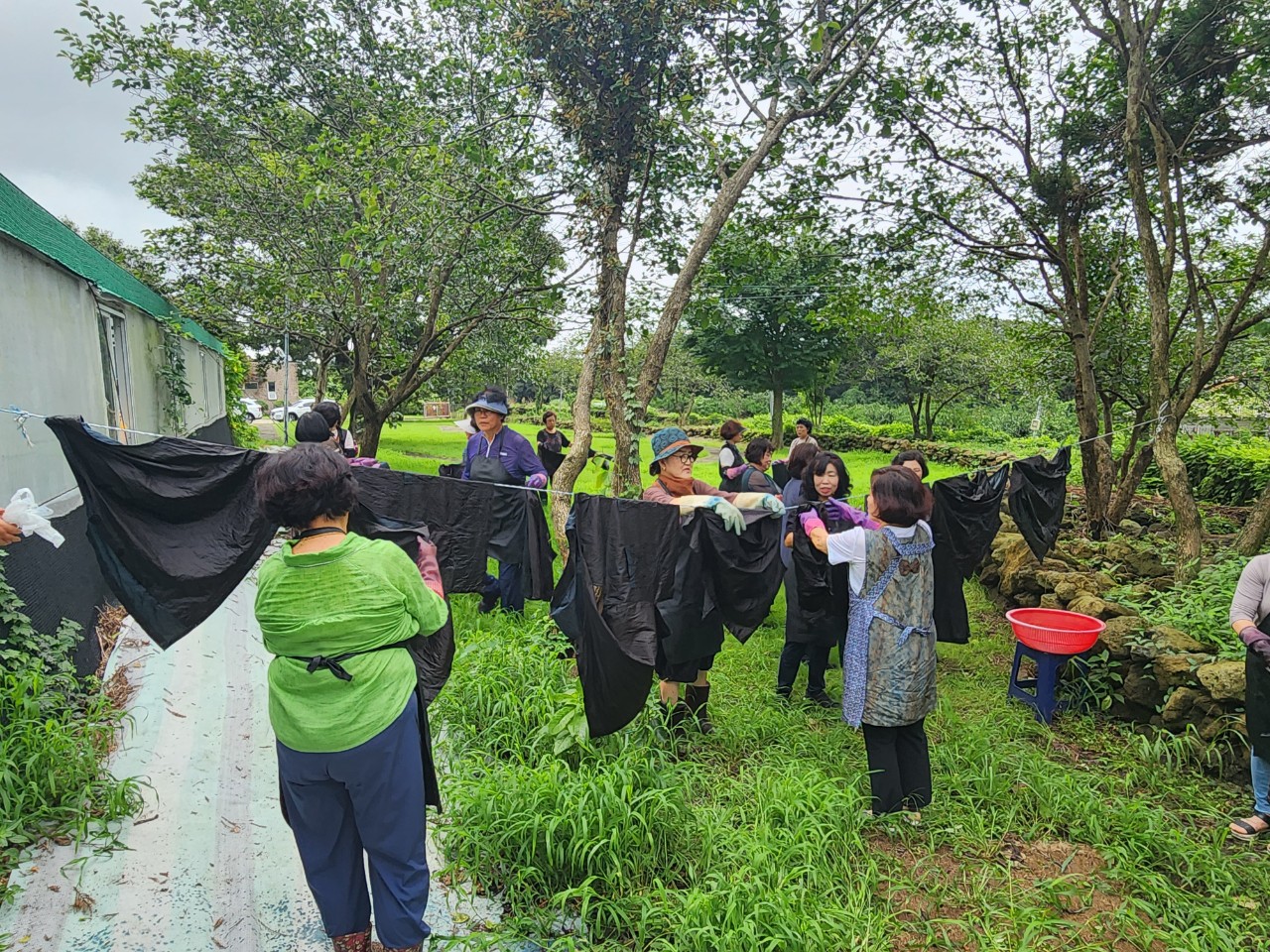 천연염색 상품화 기술 교육