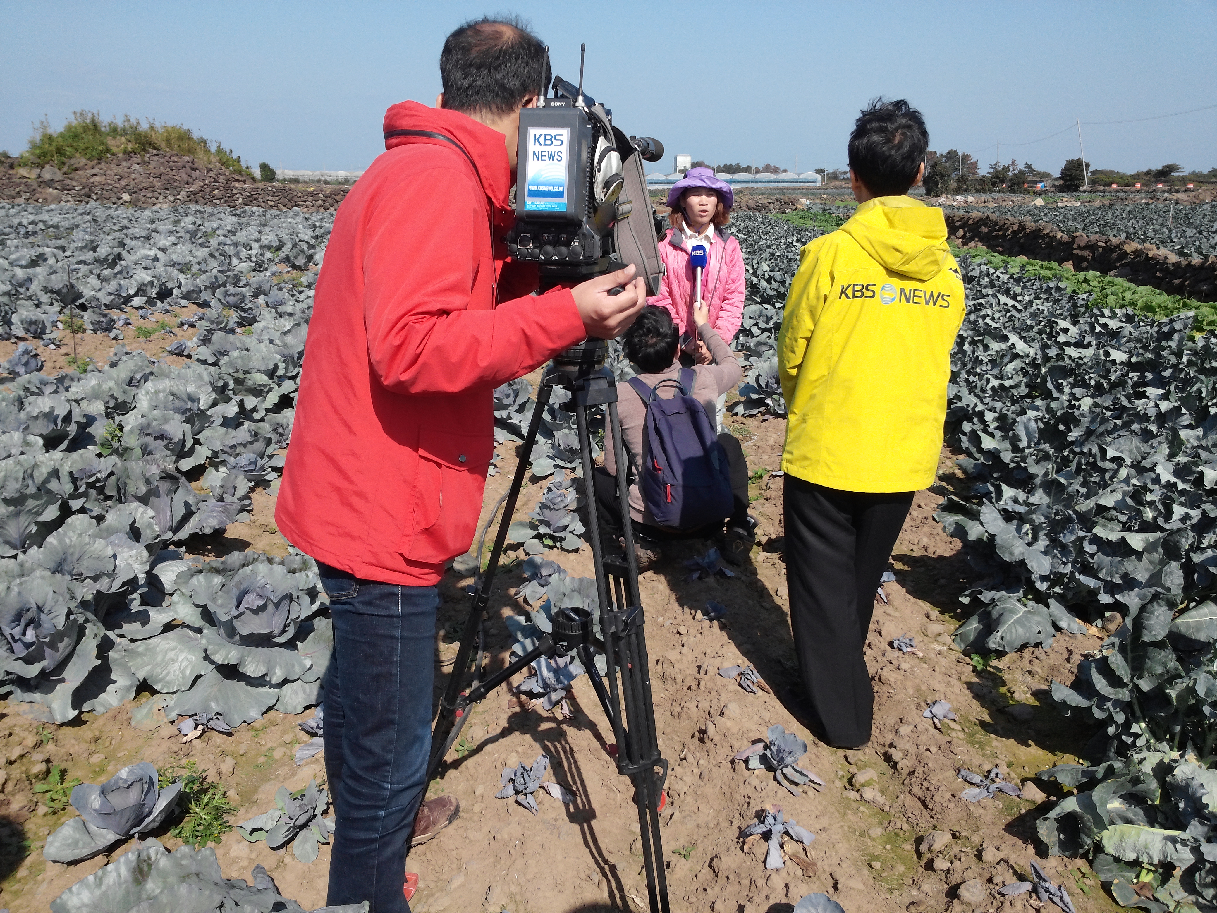 결혼이주여성의 재배기술능력 습득을 위한 멘토링 운영 촬영