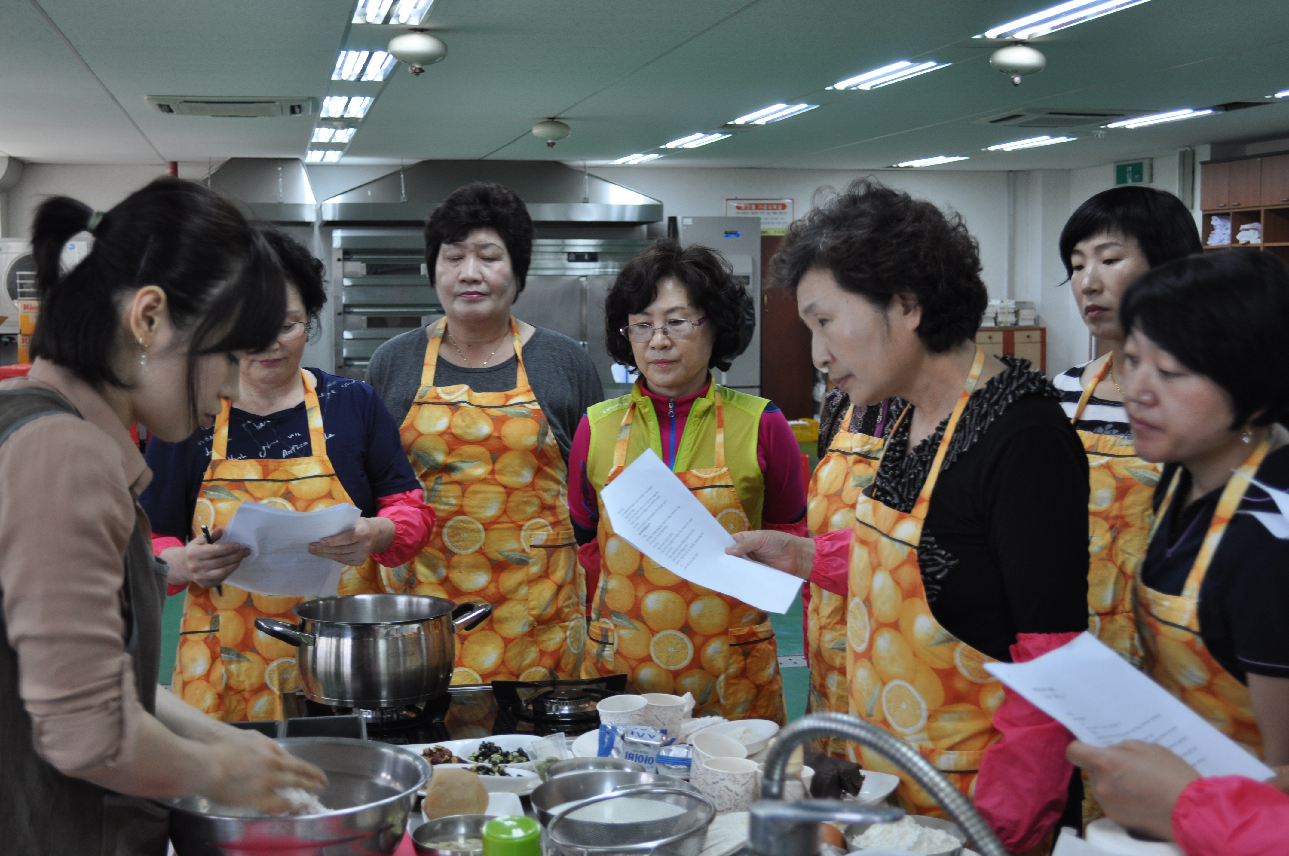 녹차음식 교육과정(5차수)