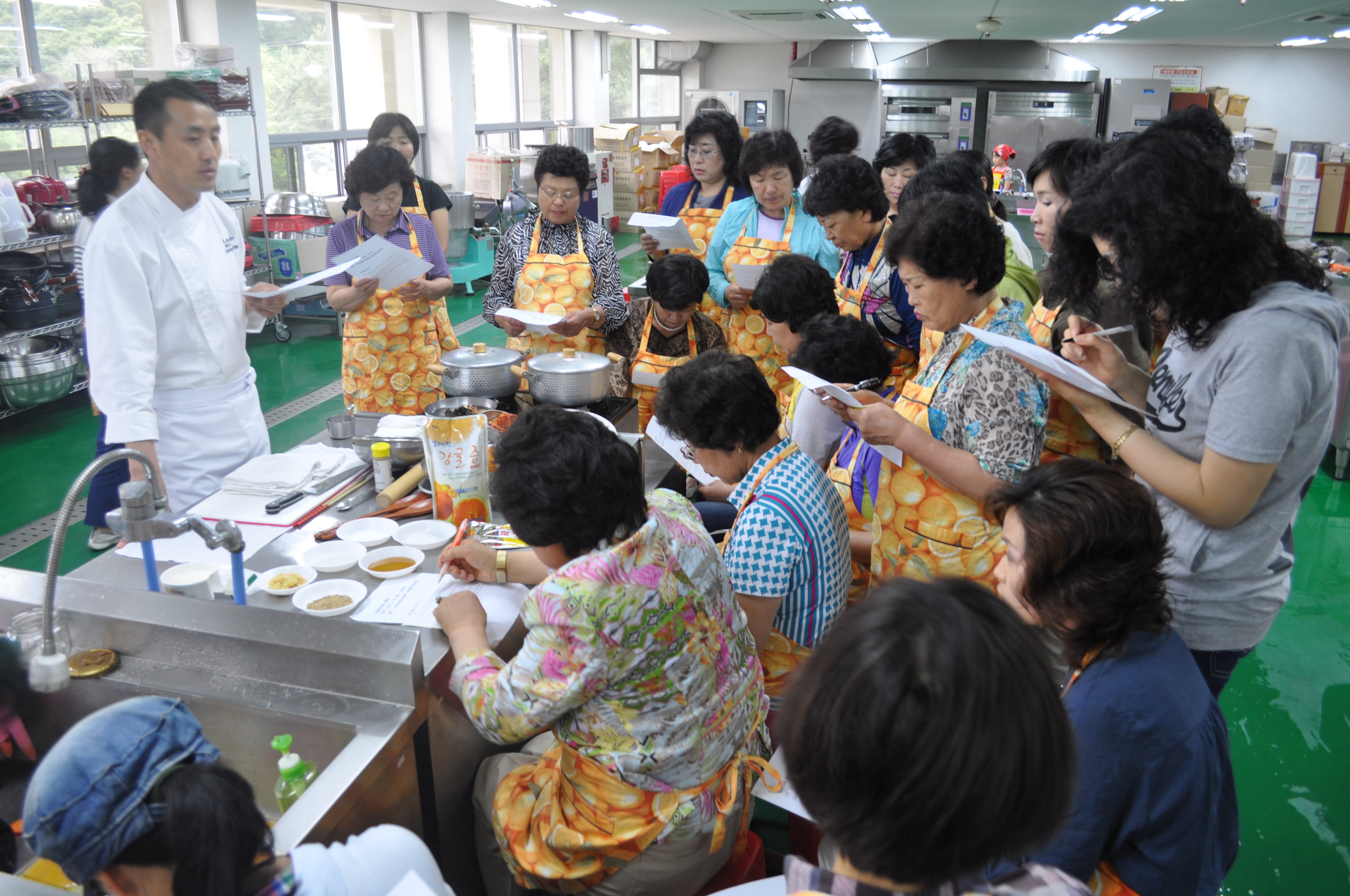 감귤음식 교육 두 번째 시간