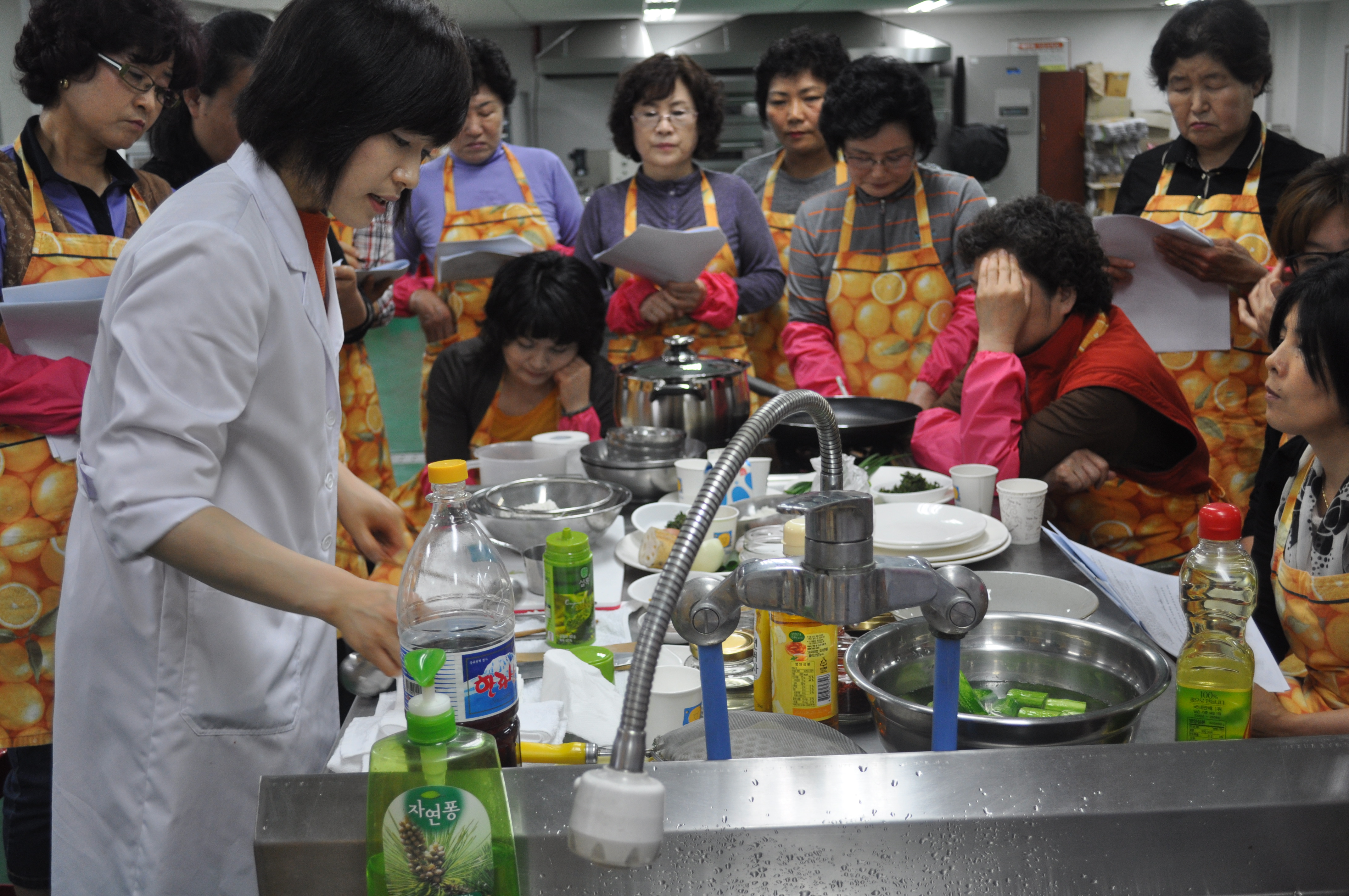 [농촌자원] 녹차음식 교육 2차수(여름 날에 즐기는 녹차밥상)