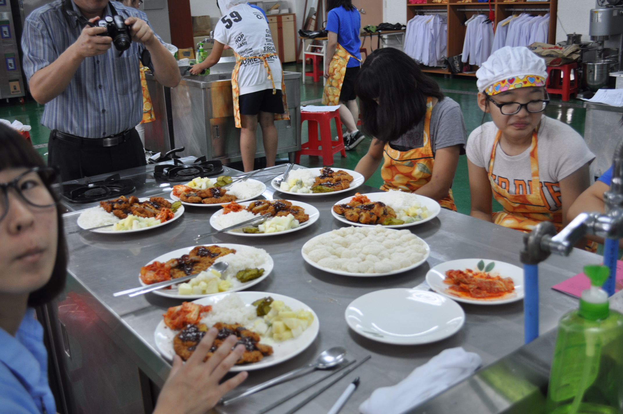 청소년 녹색 음식 교실 운영(2010.09.11)