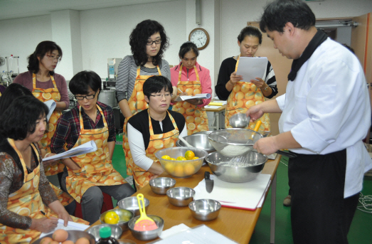 감귤을 이용한 주전부리 교육(2010.10.20)