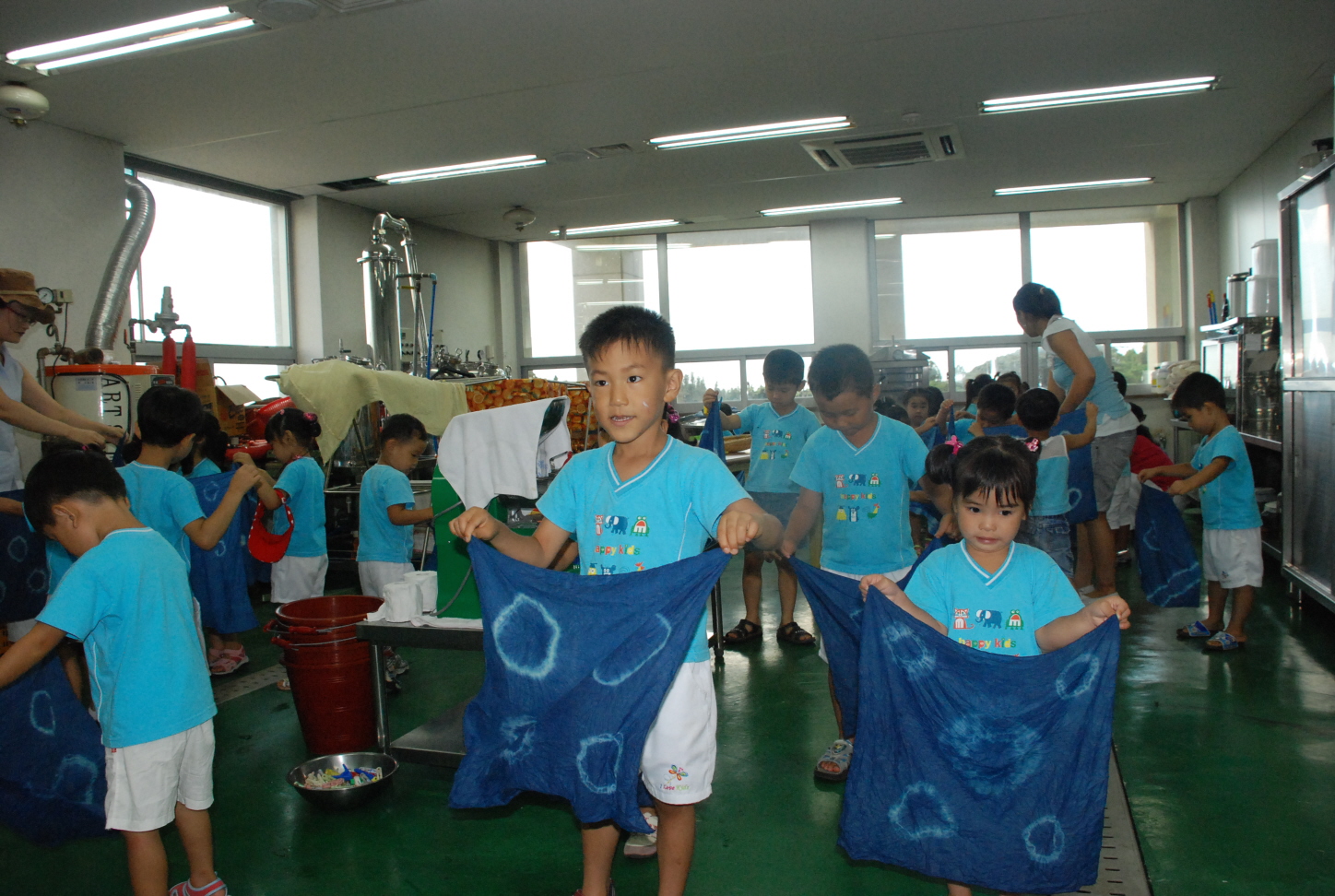 남원어린이집 염색체험