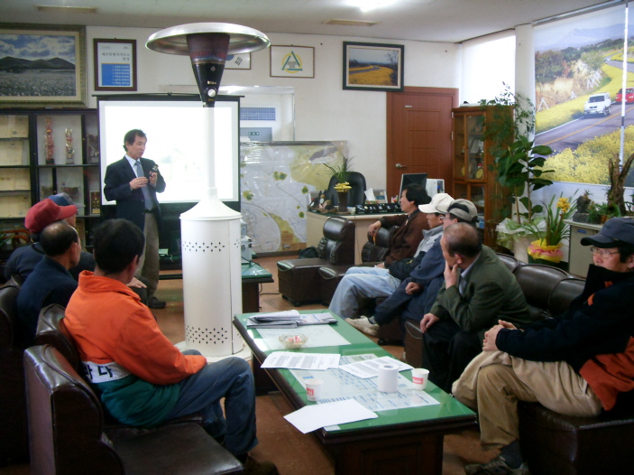 농작업편이장비 마을 컨설팅 - 표선면 가시리