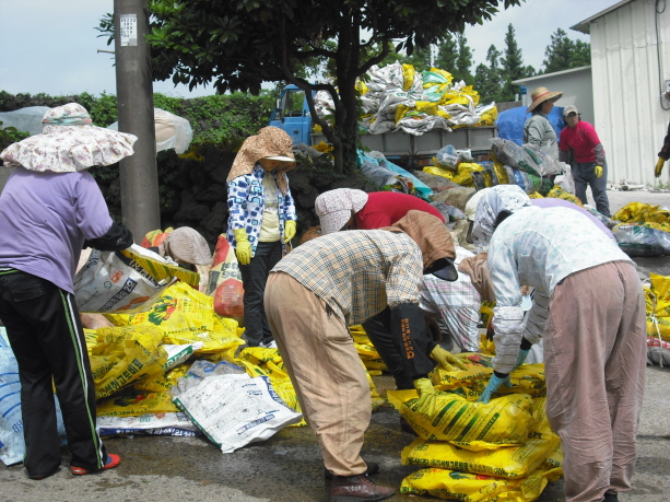 폐농자재 수집활동