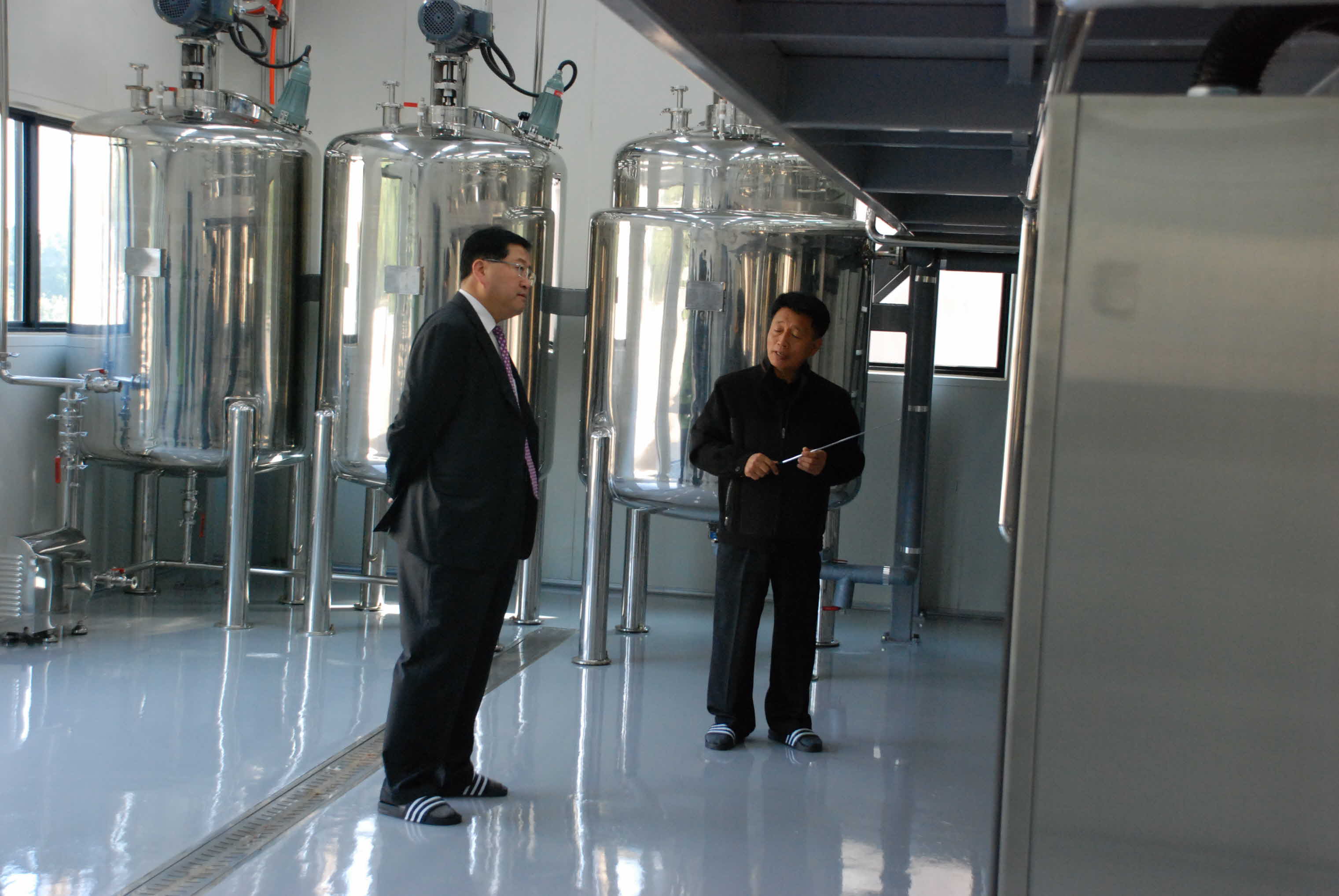 농촌진흥청 류갑희 차장 동충하초 사업장 방문