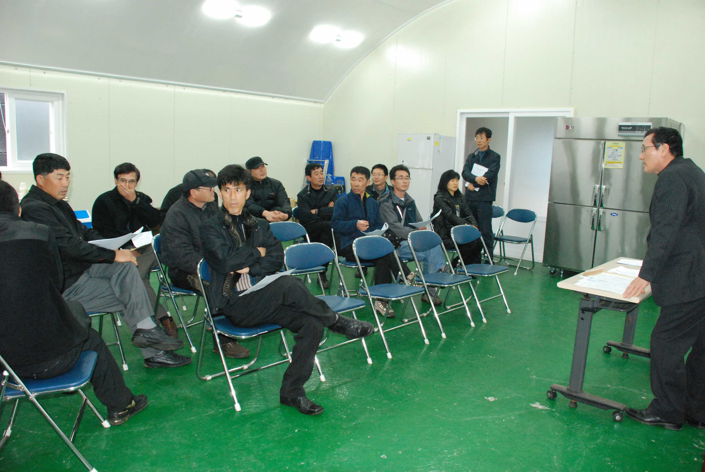 시설채소연구회 정기총회 현장