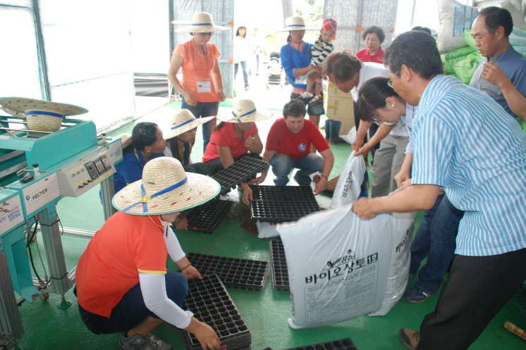 여성결혼이민자 기초농업교육 - 3회차